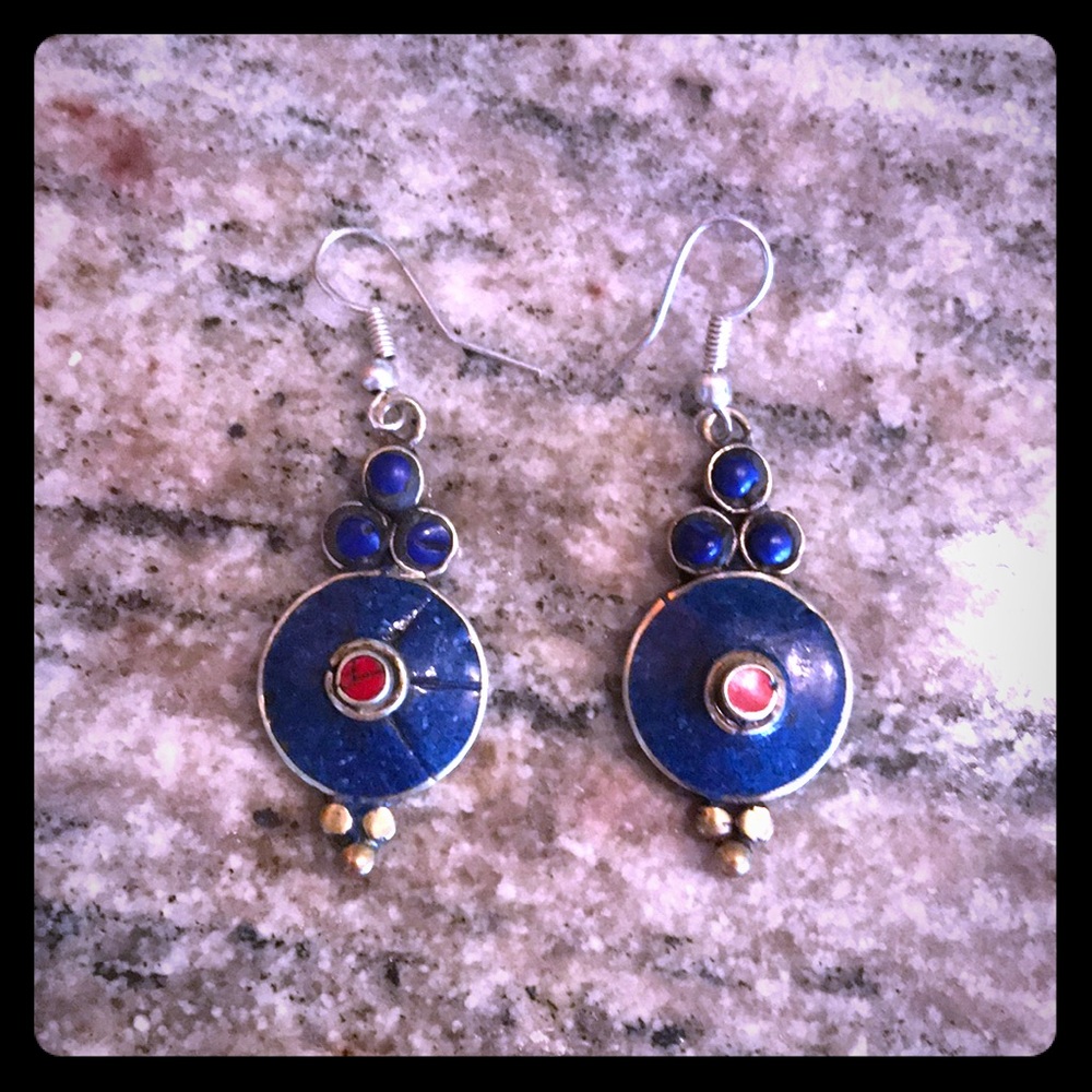 Tibetan style earrings